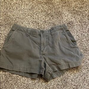 Women's Greenish Grey Casual Shorts